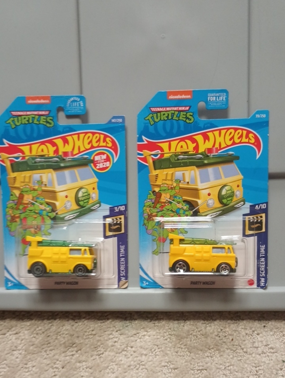 TMNT 2 Pack- Wheel Variation